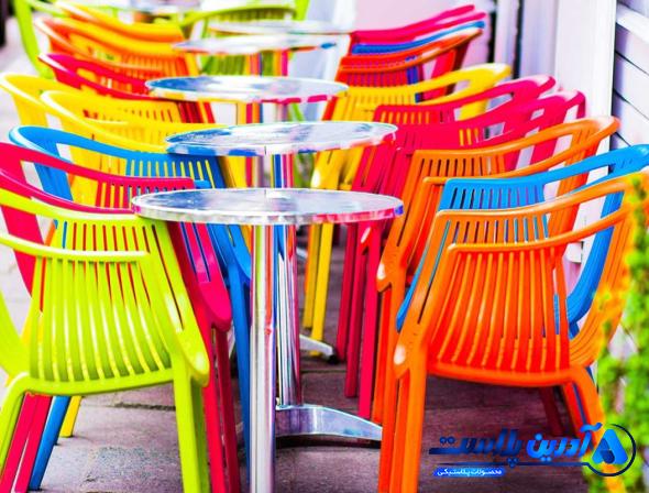 صندلی پلاستیکی ساده با قیمت پایین و استحکام بالا